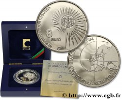 PORTOGALLO Belle Épreuve 8 Euro ÉLARGISSEMENT DE L’UNION EUROPÉENNE 2004 