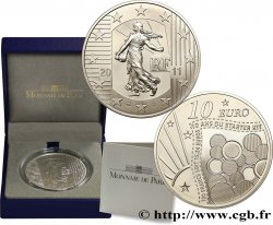 FRANCE Belle Épreuve 10 Euro LA SEMEUSE - 10 ANS DU STARTER KIT 2011 Pessac - Monnaie de Paris