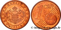 MONACO 1 Cent ARMOIRIES 2001 Pessac