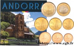 ANDORRE (PRINCIPAUTÉ) SÉRIE Euro BRILLANT UNIVERSEL  2018 