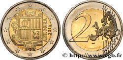 ANDORRE (PRINCIPAUTÉ) 2 Euro ARMOIRIES 2015
