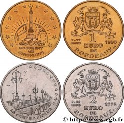 FRANCE Lot 1 et 2 Euro de Bordeaux (2 - 22 mars 1998) 1998