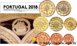 PORTOGALLO SÉRIE Euro BRILLANT UNIVERSEL 2018 Lisbonne