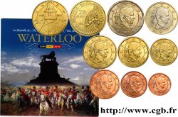 BELGIQUE SÉRIE Euro FDC - WATERLOO 2015 Bruxelles