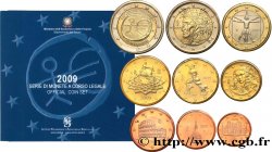 ITALIA SÉRIE Euro BRILLANT UNIVERSEL (9 pièces) 2009