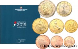 ITALIE SÉRIE Euro BRILLANT UNIVERSEL (8 pièces) 2019 Rome