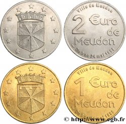 FRANCE Lot 1 et 2 Euro de Meudon (9 - 24 mai 1998) 1998