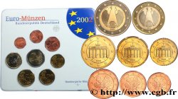 DEUTSCHLAND SÉRIE Euro BRILLANT UNIVERSEL  - Hambourg J 2002 Hambourg J