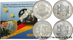 ALLEMAGNE Médailles d’argent de la Deutsche Post 2002 