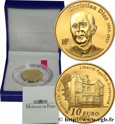 FRANCE Belle Épreuve or 10 Euro CHRISTIAN DIOR 2007