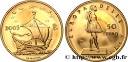 ITALIE Belle Épreuve 50 Euro FRANCE 2005 Rome