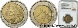 ITALIE 2 Euro Dante, insert déformé 2005 Rome
