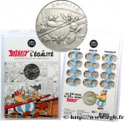 FRANKREICH 10 EURO ASTÉRIX ET LES VALEURS DE LA RÉPUBLIQUE - Égalité RAMEURS 2015 Pessac