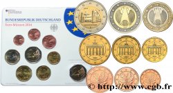 ALLEMAGNE SÉRIE Euro BRILLANT UNIVERSEL  2014 Hambourg J