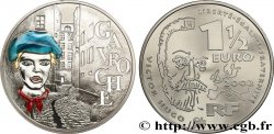 FRANCE Belle Épreuve 1 Euro 1/2 GAVROCHE des MISÉRABLES 2002