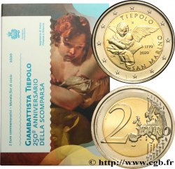 SAN MARINO Blister BU 2 Euro GIAMBATTISTA TIEPOLO 2020 Rome