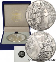 FRANCIA Belle Épreuve 10 Euro LES FRATERNISÉS 2015 Pessac Pessac