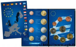 SPAIN LOT DE 8 PIÈCES EURO (1 Cent - 2 Euro Juan-Carlos I) 2001 Madrid