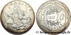 FRANCE 10 EURO ASTÉRIX ET LES VALEURS DE LA RÉPUBLIQUE - Égalité CLÉOPÂTRE ET CÉSAR 2015 Pessac