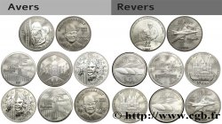 FRANCE Lot 8 pièces Belle Épreuve 10 Euro 2010 Pessac