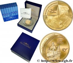 FRANCE Belle Épreuve 50 Euro JACQUES CARTIER (or) 2011 Pessac