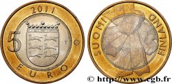 FINLANDE 5 Euro OSTROBOTHNIA 2011 Vanda