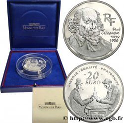 FRANCE Belle Épreuve 20 Euro PAUL CEZANNE 2006 Pessac
