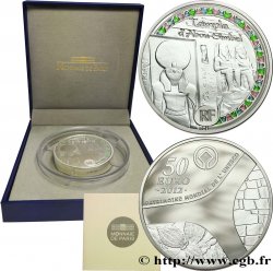 FRANCE Belle Épreuve Piéfort 50 Euro EGYPTE - TEMPLE D’ABOU SIMBEL 2012 Pessac
