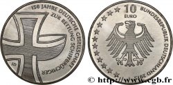ALLEMAGNE Belle épreuve 10 Euro 150 ANS DE LA SOCIÉTÉ ALLEMANDE DE RECHERCHE ET SAUVETAGE EN MER 2015 Hambourg J