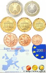 ALLEMAGNE COFFRET Euro BELLE ÉPREUVE - Munich (D) 2003 Munich D