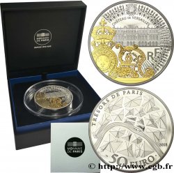 FRANCE Belle Épreuve Piéfort 50 Euro TRÉSORS DE PARIS - Grille de Versailles 2018 Pessac