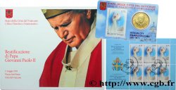 VATIKAN Enveloppe philatélique coin-card BÉATIFICATION DU PAPE JEAN PAUL II 2011 Rome