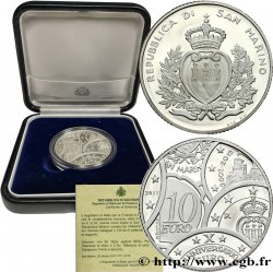 RÉPUBLIQUE DE SAINT- MARIN Belle Épreuve 10 Euro 10e ANNIVERSAIRE DE L’EURO 2011 Rome