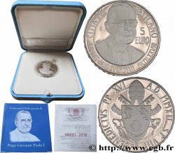 VATICAN Belle Épreuve 5 Euro Centenaire de la naissance du Pape Jean-Paul I 2012 Rome