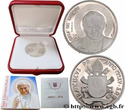 VATICAN Belle Épreuve 10 Euro - 10ème anniversaire de la mort du Pape Jean Paul II 2015 Rome