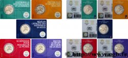 FRANCE Lot 5 x Coin-Card 2 Euro JO PARIS 2024 2021 Pessac - Monnaie de Paris