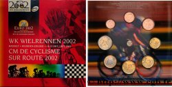 BELGIQUE SÉRIE Euro BRILLANT UNIVERSEL - CM DE CYCLISME SUR ROUTE 2002 Bruxelles