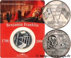 FRANCE 1/4 Euro Benjamin Franklin 2006 