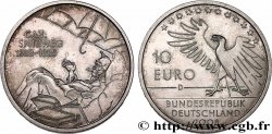 ALLEMAGNE Belle épreuve 10 Euro BICENTENAIRE DE LA NAISSANCE DE CARL SPITZWEG 2008 Munich D