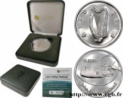 IRLANDE Belle Épreuve 15 Euro JOHN PHILIP HOLLAND - SCIENCE ET INVENTIONS 2014
