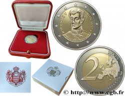 MONACO Belle Épreuve 2 Euro HONORÉ V 2019 Proof set