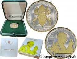 VATICAN Belle Épreuve 5 Euro (or et argent) CANONISATION DU PAPE PAUL VI 2018 Proof set