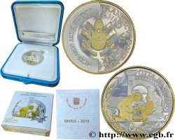 VATICAN Belle Épreuve 10 Euro (or et argent) JOURNÉE MONDIALE DE LA PAIX 2019 Proof set