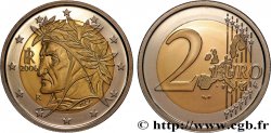 ITALIE BELLE ÉPREUVE 2 Euro DANTE 2006 Rome