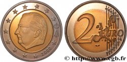BELGIQUE BELLE ÉPREUVE 2 Euro ALBERT II 2000 Bruxelles
