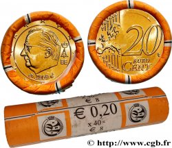 BELGIQUE Rouleau 40 x 20 Cent ALBERT II 2009 Bruxelles