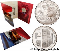FRANCE Belle Épreuve 1 Euro 1/2 BICENTENAIRE DU COURONNEMENT DE NAPOLÉON Ier 1804-2004 2004 Proof set