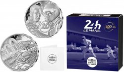 FRANKREICH BELLE EPREUVE 10 Euro 24H DU MANS 2023 Pessac - Monnaie de Paris