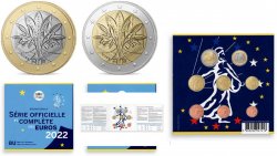 FRANKREICH SÉRIE Euro BRILLANT UNIVERSEL 2022 Pessac - Monnaie de Paris