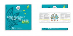 FRANKREICH SÉRIE Euro BRILLANT UNIVERSEL 2023 Pessac - Monnaie de Paris
